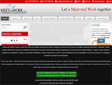 Tablet Screenshot of meetandwork.com